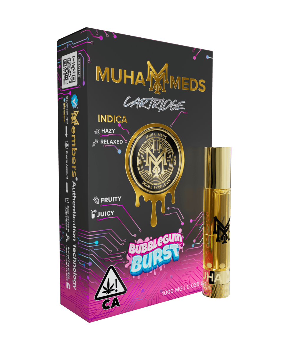 Muha Meds - Muha Meds | Bubblegum Burst | Cartridge | 1g - 1