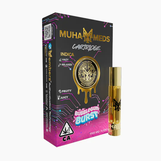 Muha Meds - Muha Meds | Bubblegum Burst | Cartridge | 1g - 1