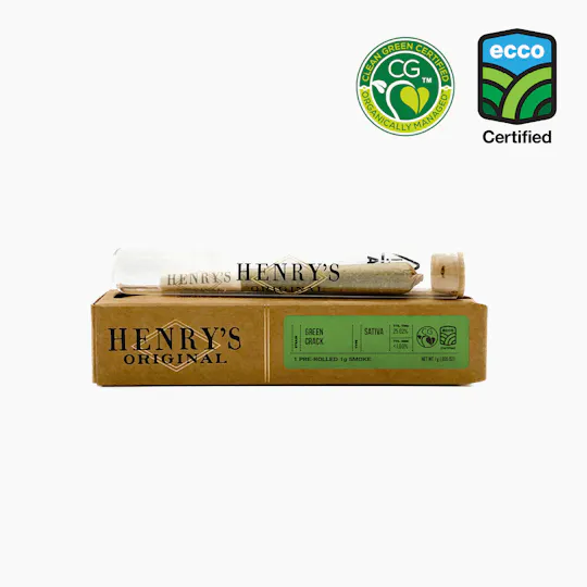 Henry's Original - Henry's Original | Green Crack | Joint | 1g - 1