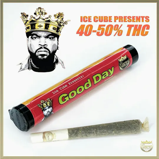 Caviar Gold - Ice Cube Cavi Cone | Good Day | Infused Pre-Roll | 1.3g - 1
