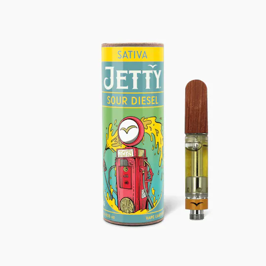 Jetty Extracts - NY Sour Diesel | Distillate Cartridge | 1g - 1