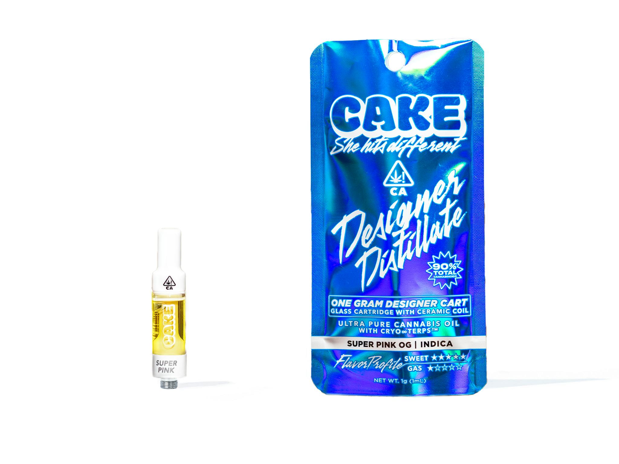 CAKE she hits different - Super Pink OG | Cartridge | 1g - 1