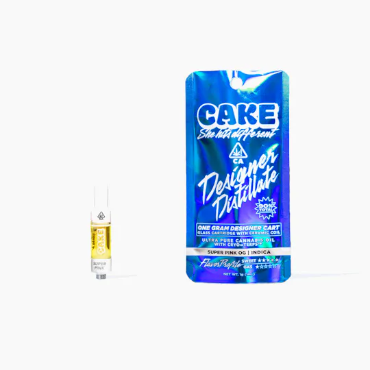 CAKE she hits different - Super Pink OG | Cartridge | 1g - 1