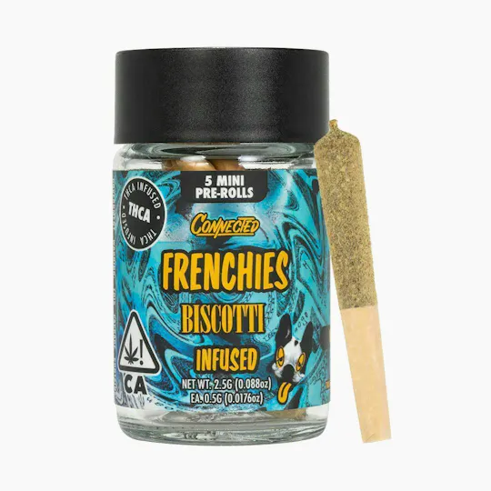 Connected Cannabis Co. - Frenchies | Biscotti | Infused Minis | 0.5g each | 5pk - 1