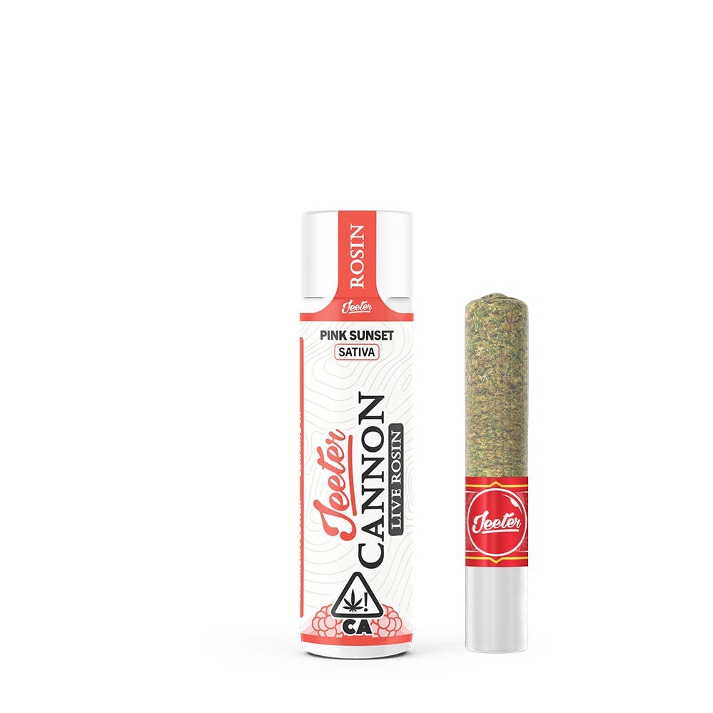 Jeeter - Jeeter | Pink Sunset | Live Rosin Cannon | Infused Joint | 1.3g - 1