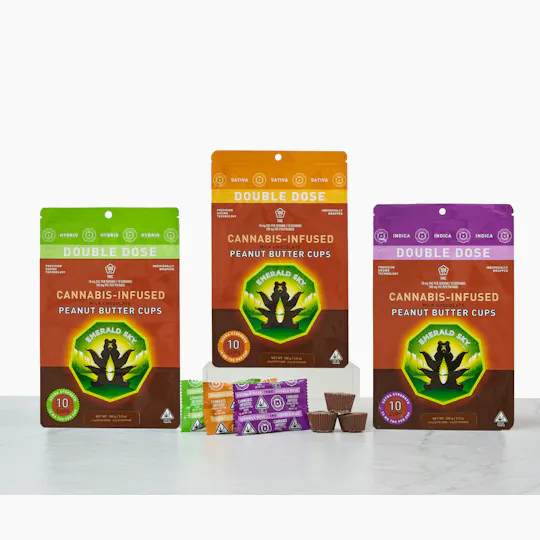 Emerald Sky - Emerald Sky Milk Chocolate Peanut Butter Cups - Hybrid 100mg 10pk - 1