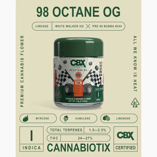 CBX: Cannabiotix - Cannabiotix | 98 Octane | Big Buds | 3.5g - 1