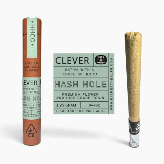 Highest Health Collective - HHCo | Clever 1.25g | Hash Hole | Gush Mintz x GG#4 | Sativa - 1