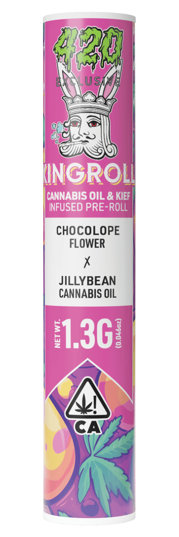 Kingroll - Chocolope x Jillybean | Infused Joint | 1.3g - 1