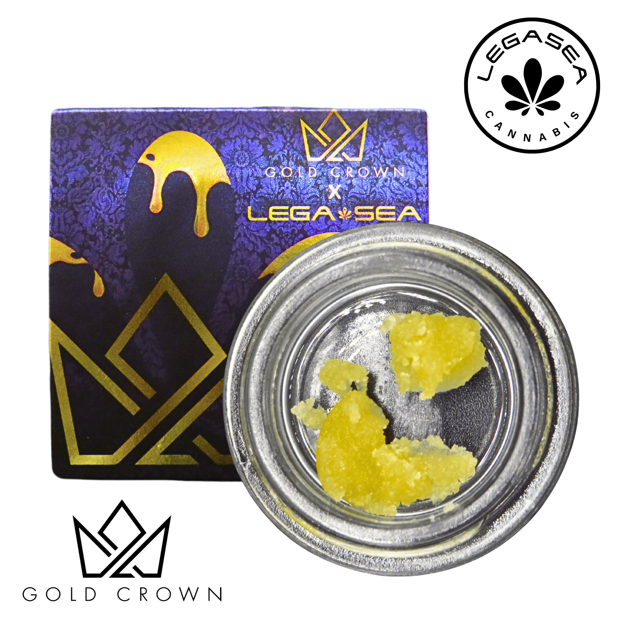 Gold Crown - Gold Crown x LegaSea Farms | Designer Runtz | Sugar | 1g - 1