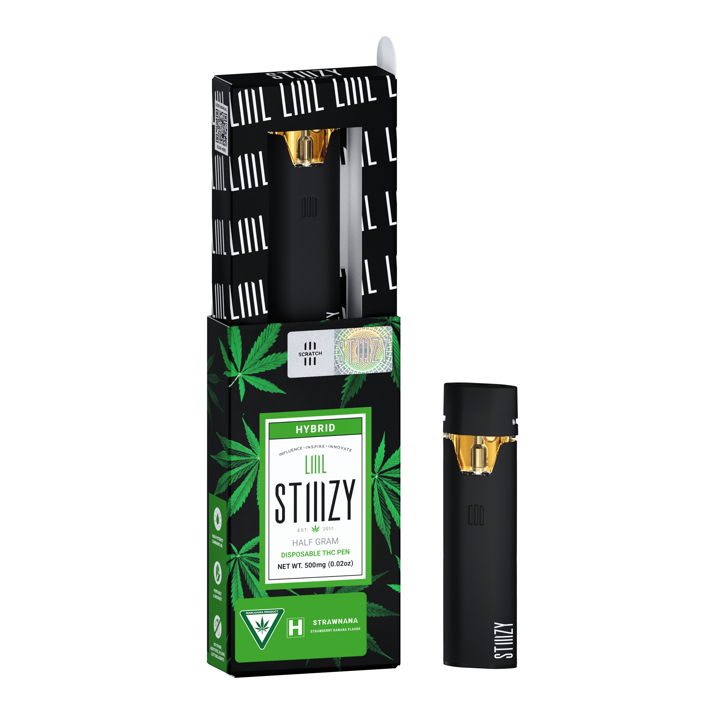 STIIIZY - Vape - STRAWNANA LIIIL - 1