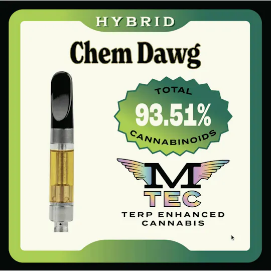 Mule Extracts - Chem Dawg | M-TEC Cartridge | 1g - 1