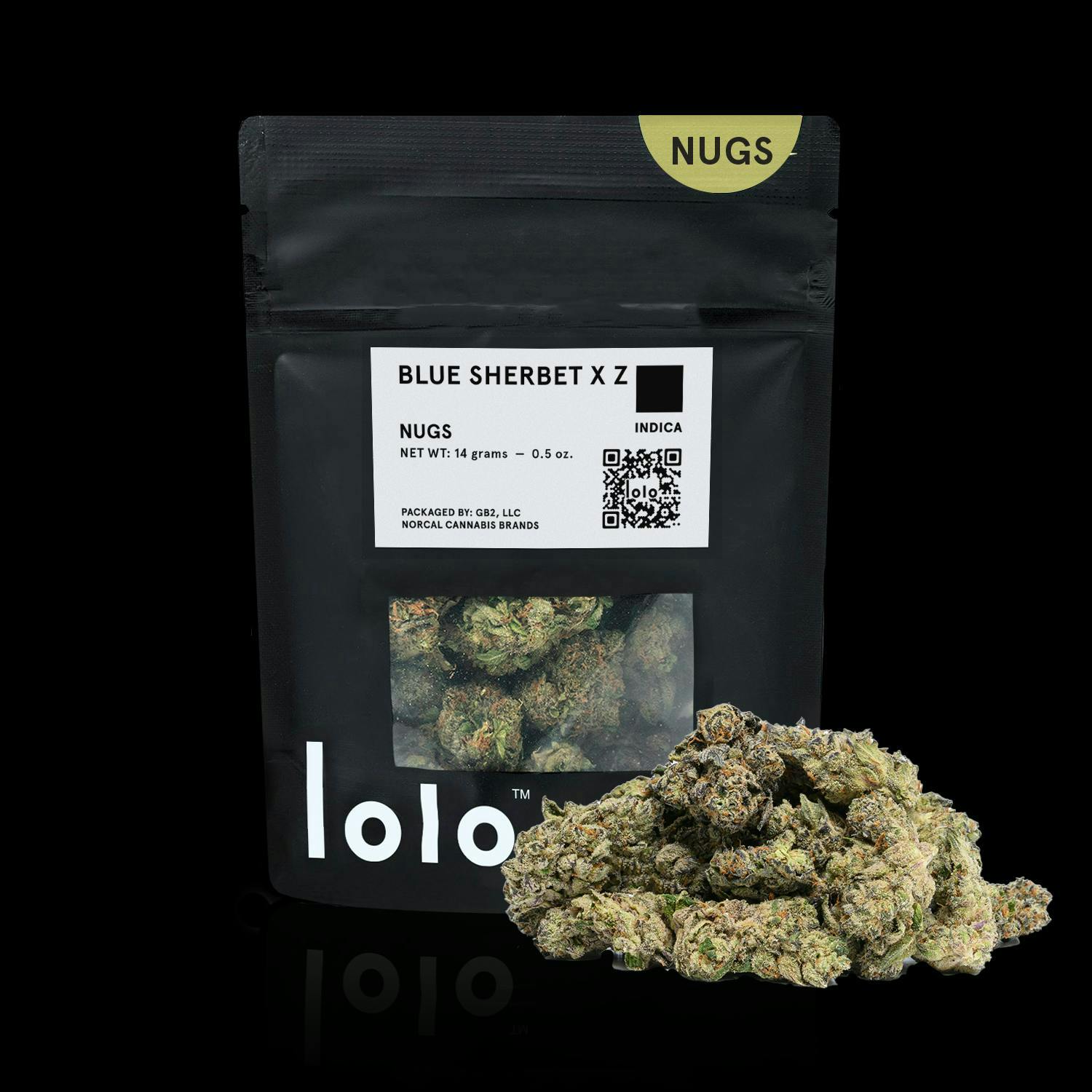 lolo - Blue Sherbet + Z | Indoor Buds | 14g - 1