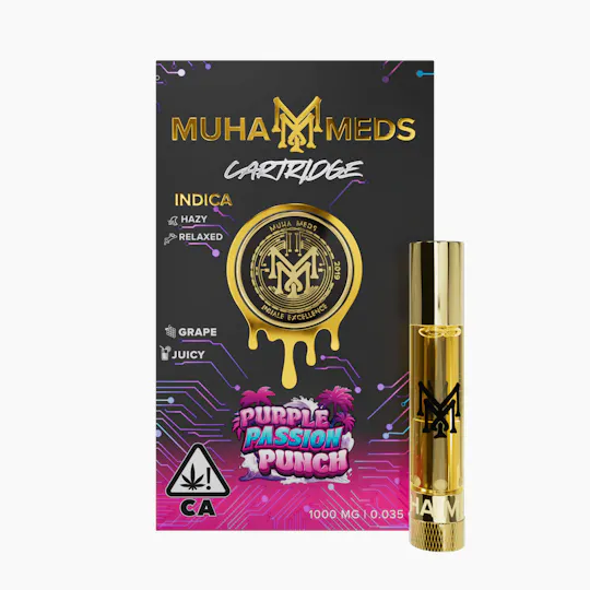 Muha Meds - Muha Meds | Purple Passion Punch | Cartridge | 1g - 1