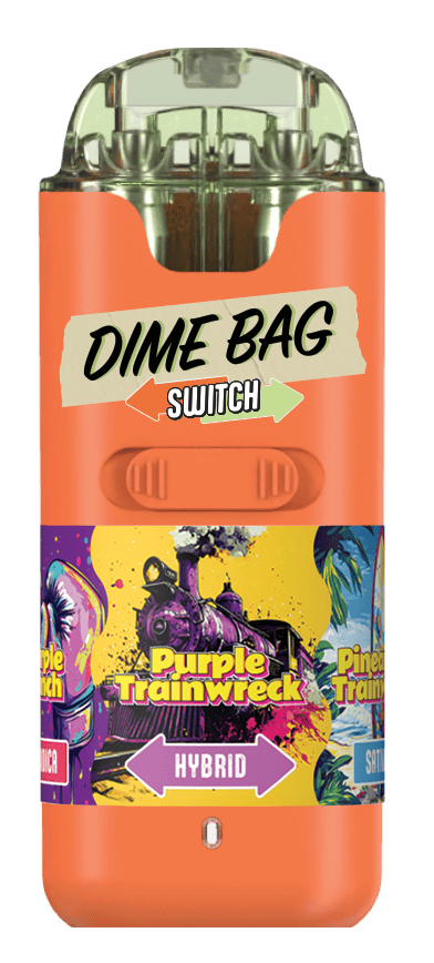 Dime Bag - Purple Punch x Pineapple Trainwreck | Switch Disposable | 1g - 1