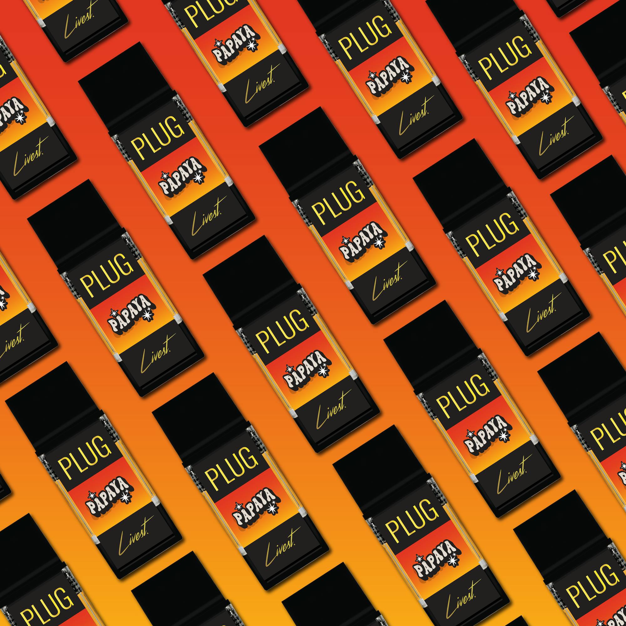 PLUGPLAY™ - VAPE - 1g PLUG™ LIVEST: Papaya - 1