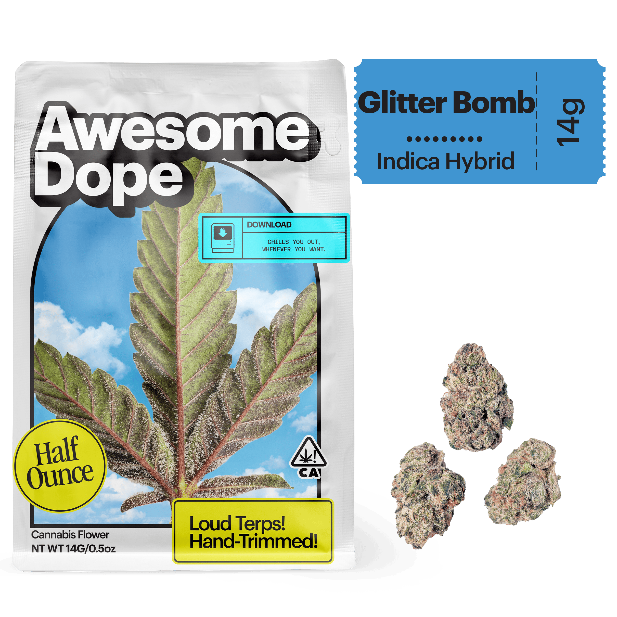 Awesome Dope - Glitter Bomb | Smalls | 14g - 1