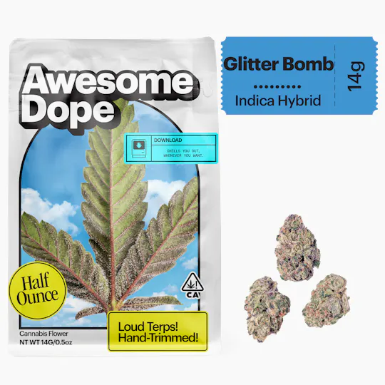 Awesome Dope - Glitter Bomb | Smalls | 14g - 1