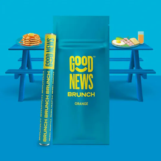 Good News - Brunch Orange | Disposable | 0.5g - 1