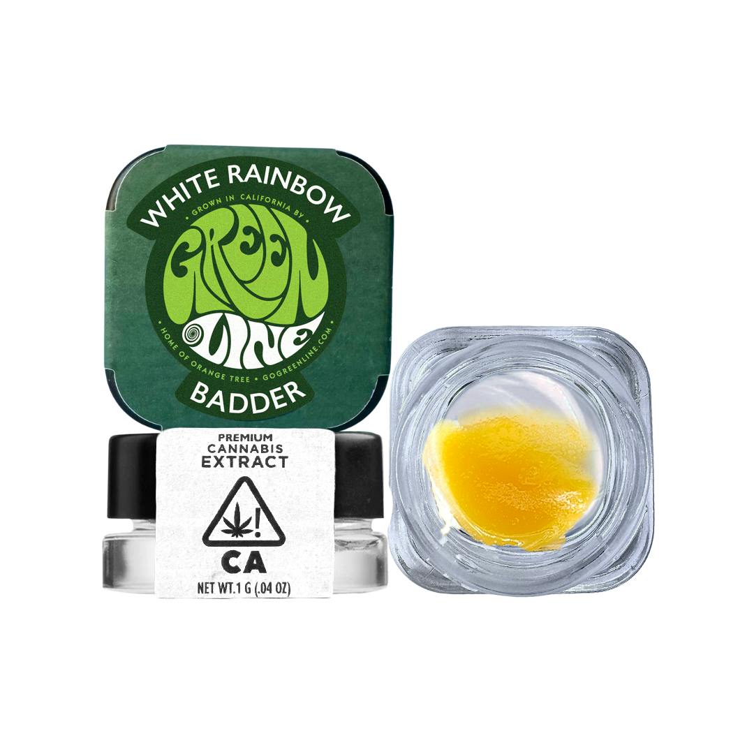 Greenline - Greenline | White Rainbow | Badder | Concentrate | 1g - 1