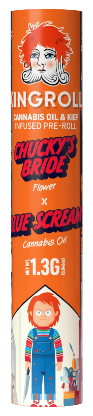 Kingroll - Chucky's Bride x Blue Scream | Infused Joint | 1.3g - 1