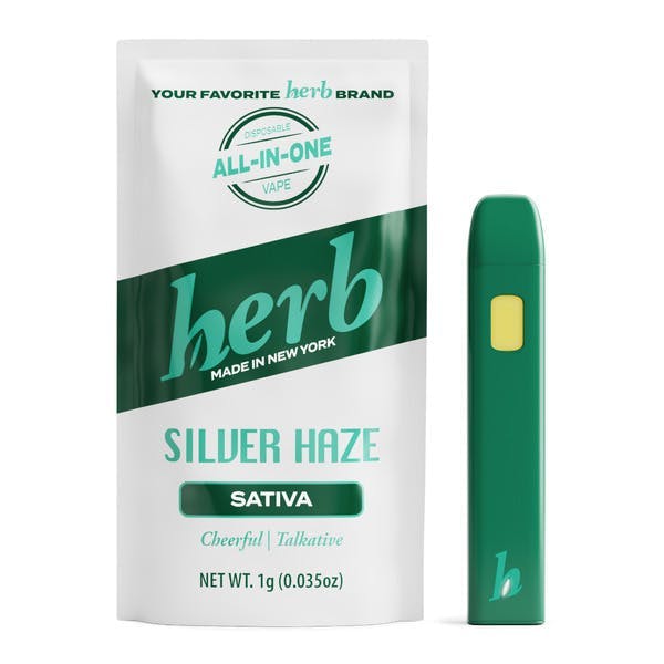 Herb - Silver Haze | Disposable | 1g - 1