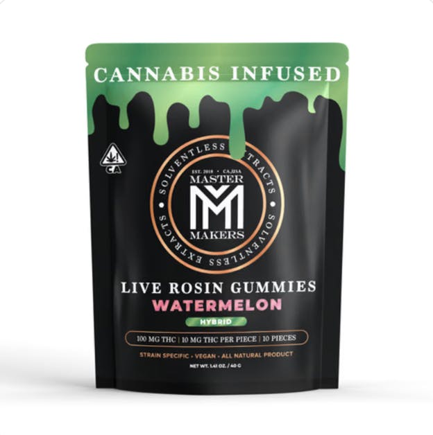 Master Makers - Master Makers | Watermelon Gummies | 100mg | 10pk | 10mg/ea - 1