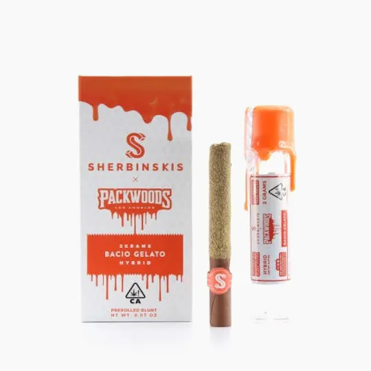 PACKS Los Angeles - Packwoods x Sherbinskis | Bacio Gelato | Infused Blunt | 2g - 1