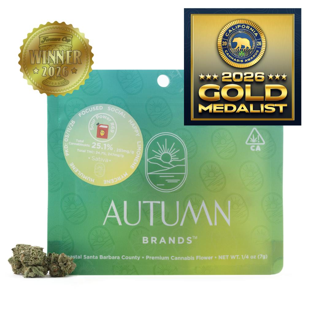 Autumn Brands - 7g Pouch Sativa Sour Power #69 - 1