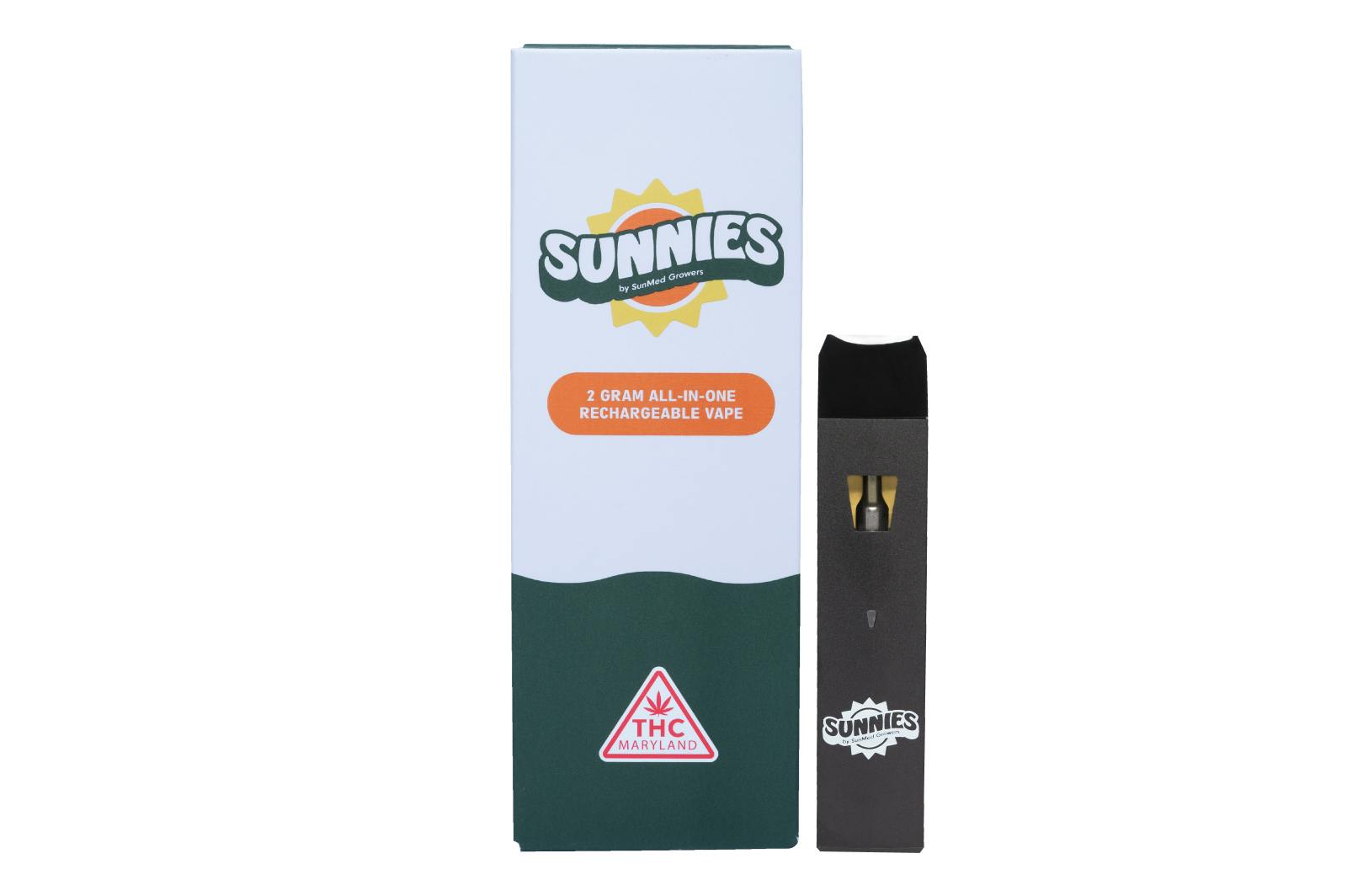 SunMed Growers - Root Beer Float All-In-One Rechargeable Vape 2.0g - 1