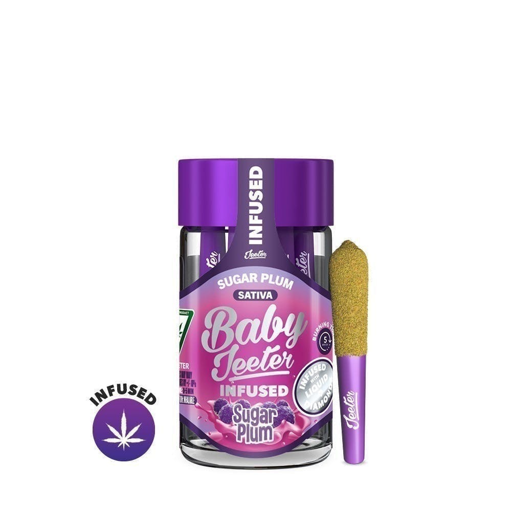 Jeeter - Jeeter | Sugar Plum | Baby Infused Minis | 0.5g each | 5pk - 1