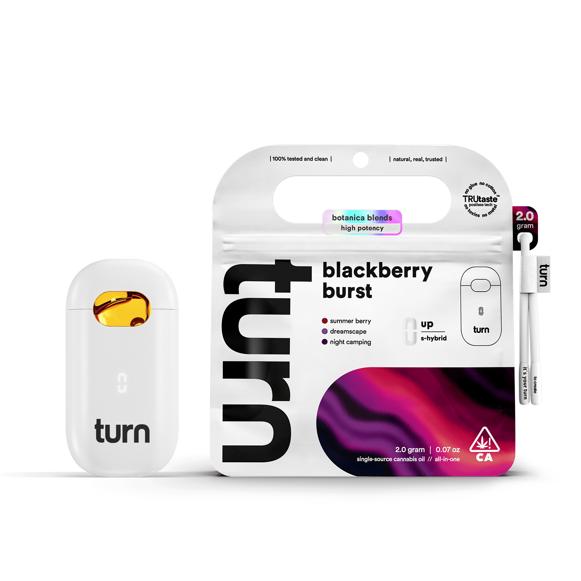 turn - Blackberry Burst | Botanica Blends | AIO | Sativa-Hybrid - 1