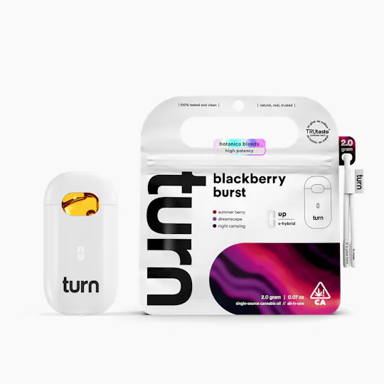 turn - Blackberry Burst | Botanica Blends | AIO | Sativa-Hybrid - 1