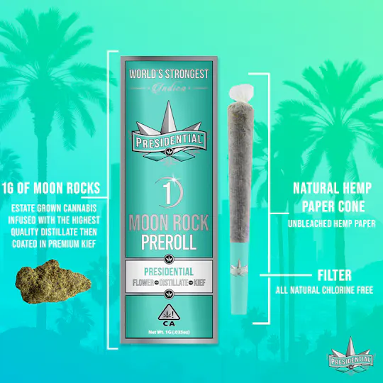 Presidential - Presidential Moon Rock Preroll - Classic (1g) - 1