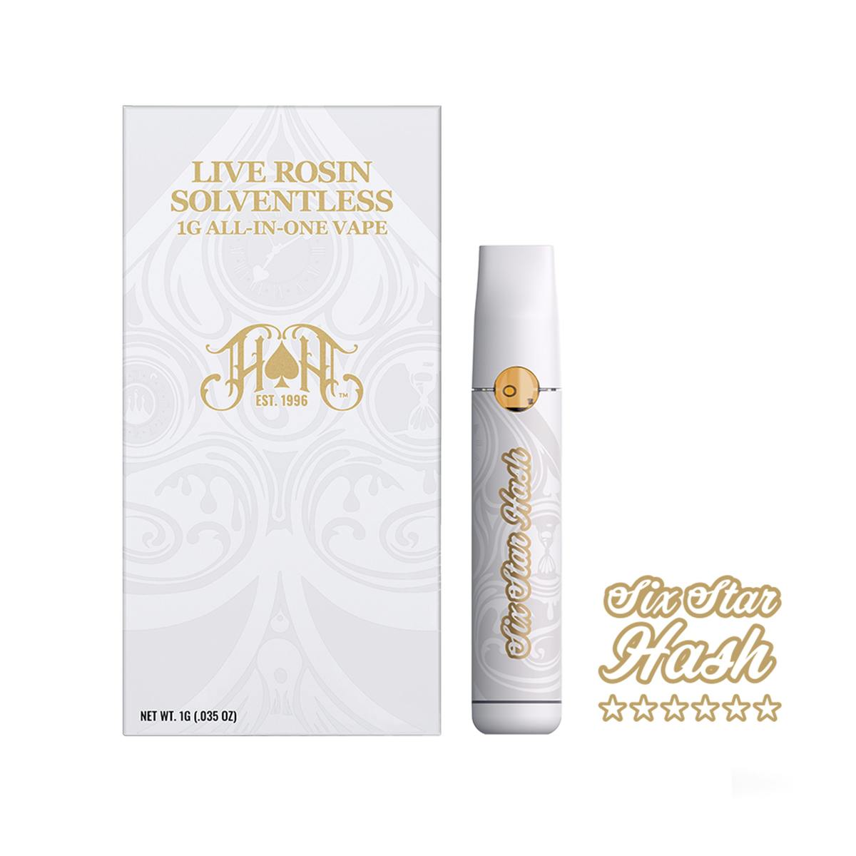 Heavy Hitters - Forbidden Fruit | Hybrid - Live Rosin - 1G All-In-One Vape - 1