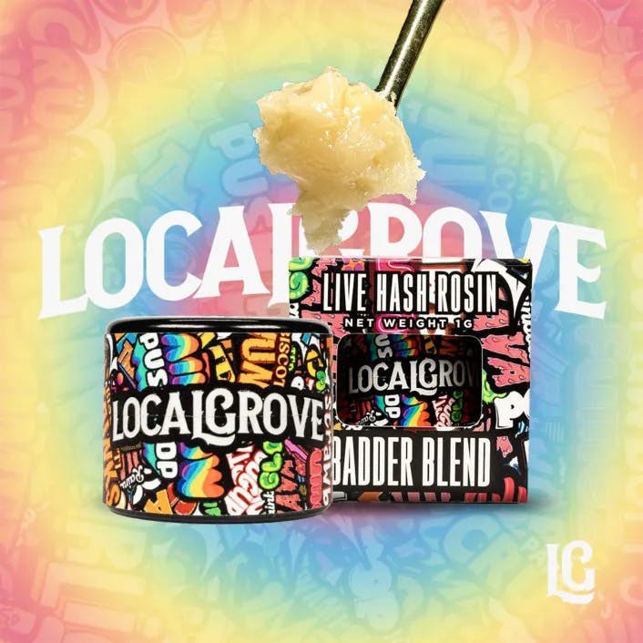 Local Grove - Spritzer x Orange Mints | Live Rosin | Cold Cure Badder | 1g - 1