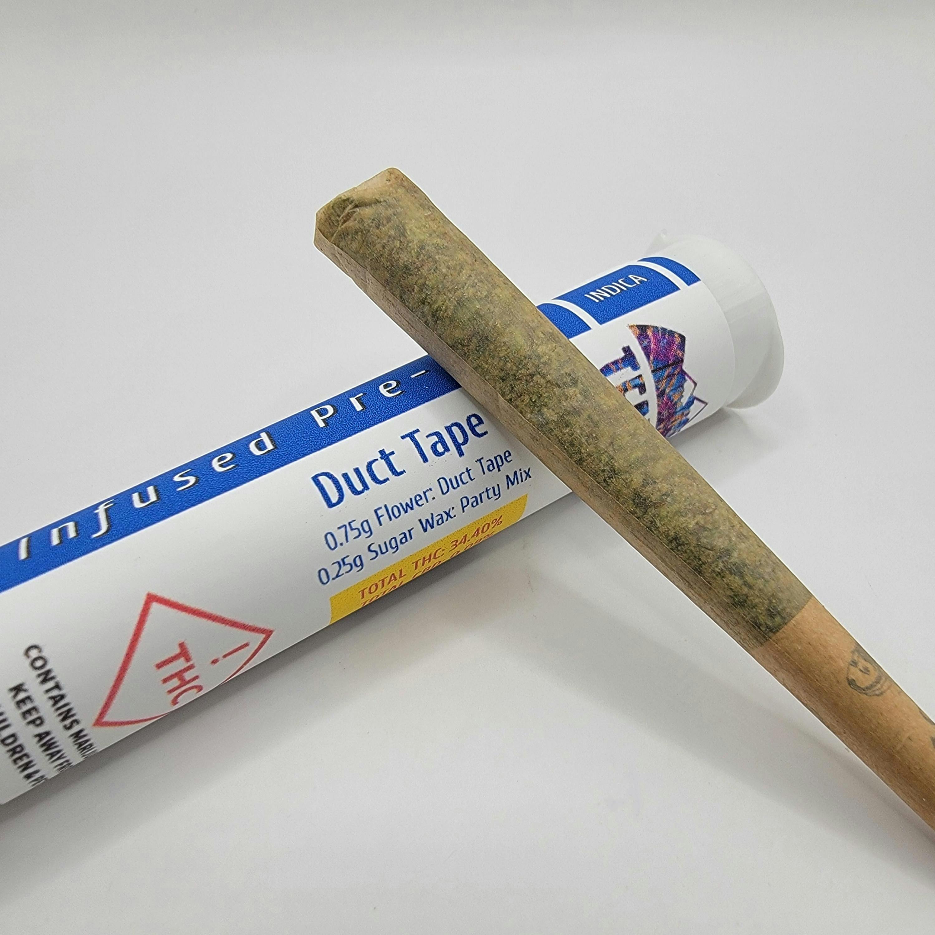 Ten Six Labs - Duct Tape - Indica Infused Pre-roll - 1