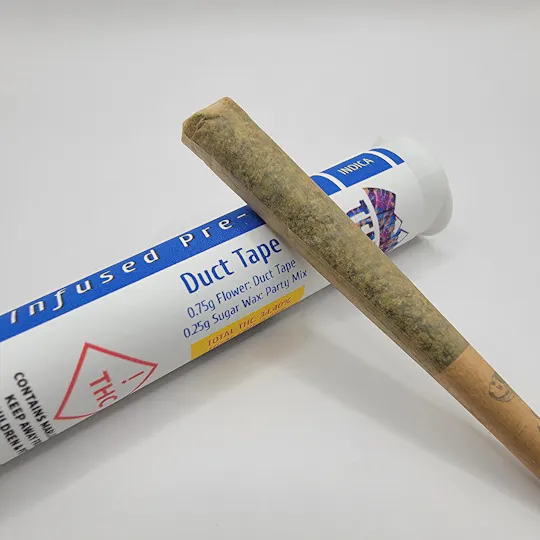 Ten Six Labs - Duct Tape - Indica Infused Pre-roll - 1