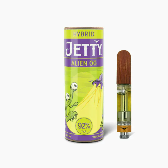 Jetty Extracts - Alien OG | Distillate Cartridge | 0.5g - 1