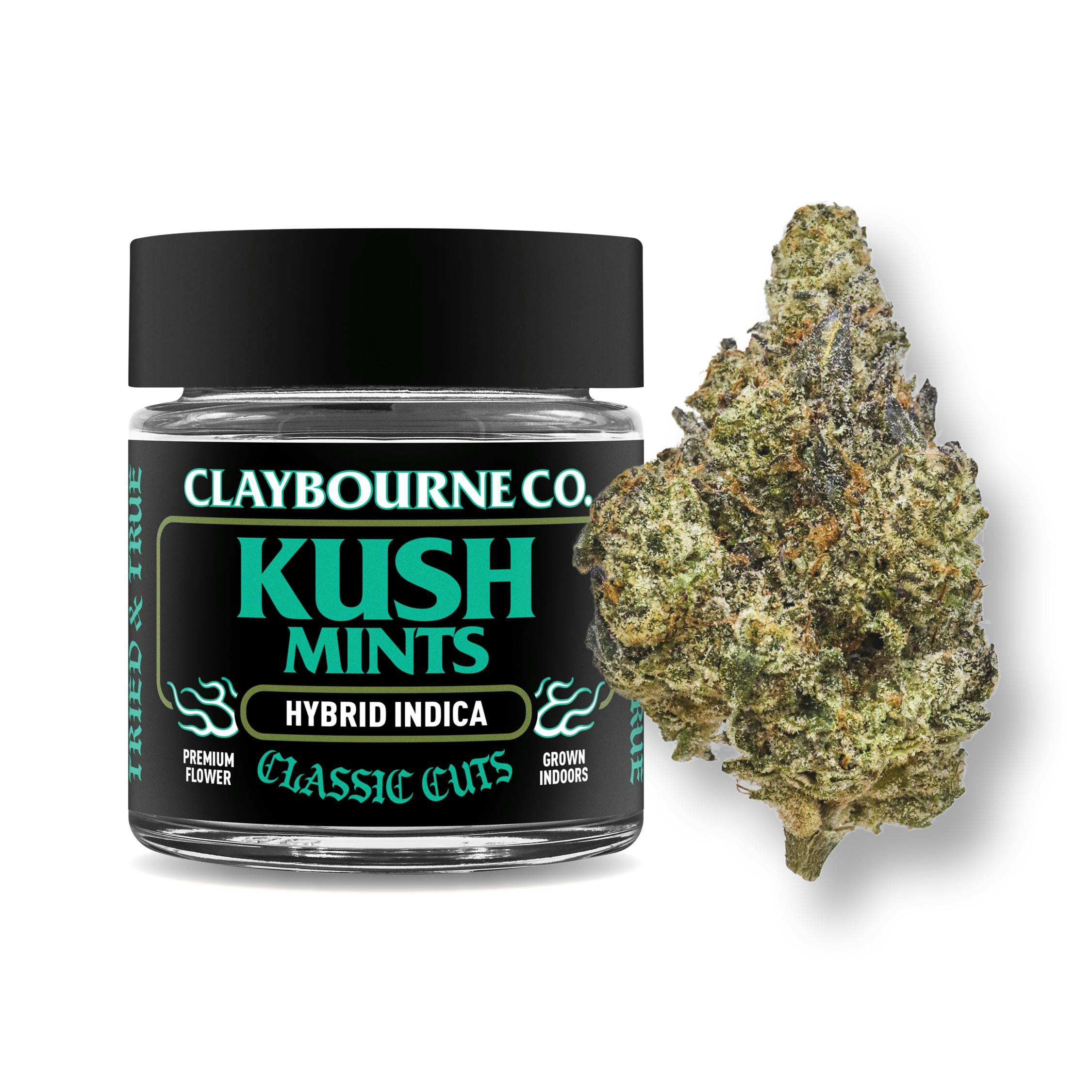 Claybourne Co. - Kush Mints (3.5g) - Classic Cuts - 1
