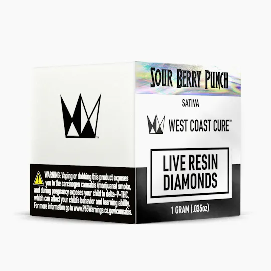 West Coast Cure - Sour Berry Punch Live Resin Diamonds - 1
