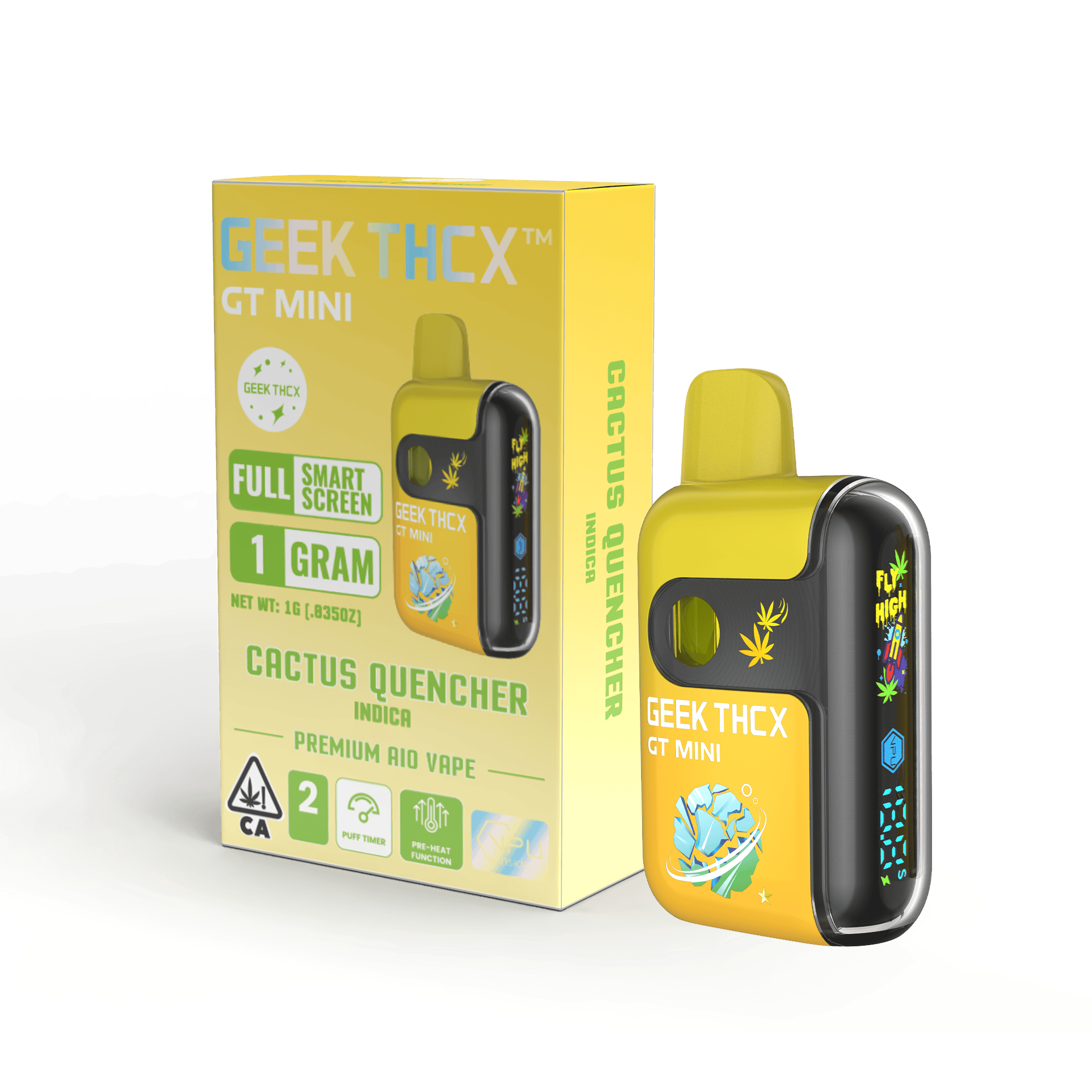 Geek Thcx - GEEK THCX | Cactus Quencher | Disposable | 1g - 1