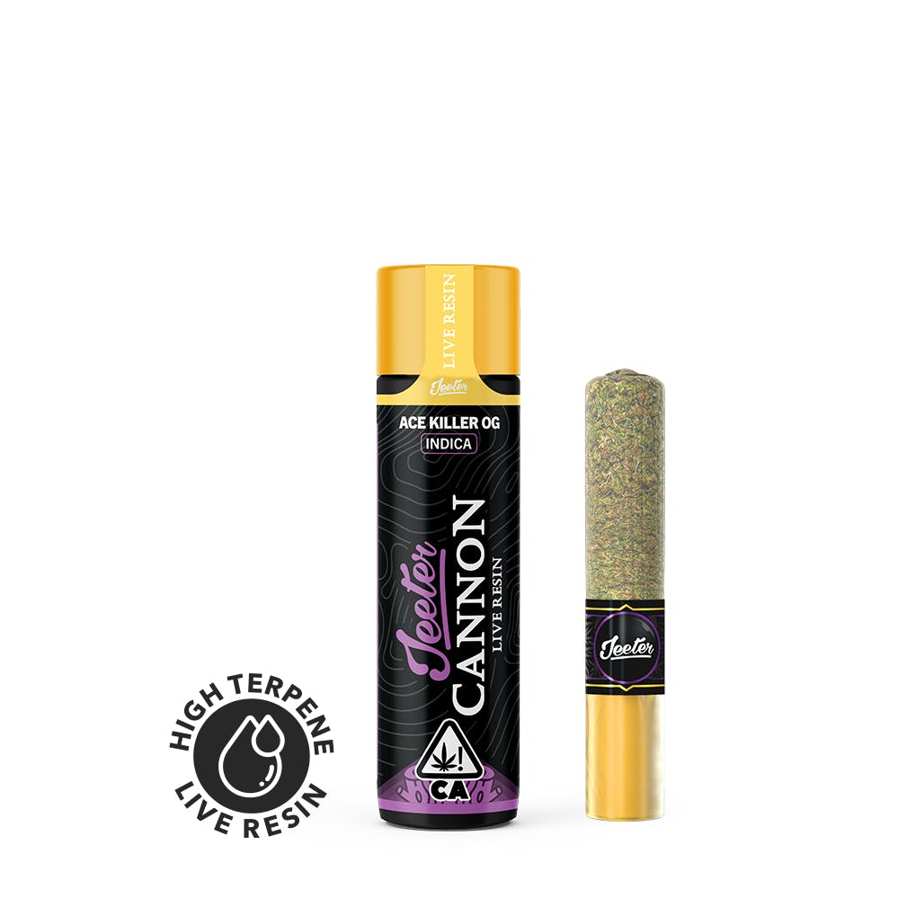Jeeter - Ace Killer OG | Live Resin Cannon | Infused Joint | 1.3g - 1