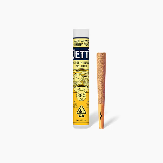 Jetty Extracts - Maui Wowie x Cherry Punch | Live Resin Infused Joint | 1g - 1