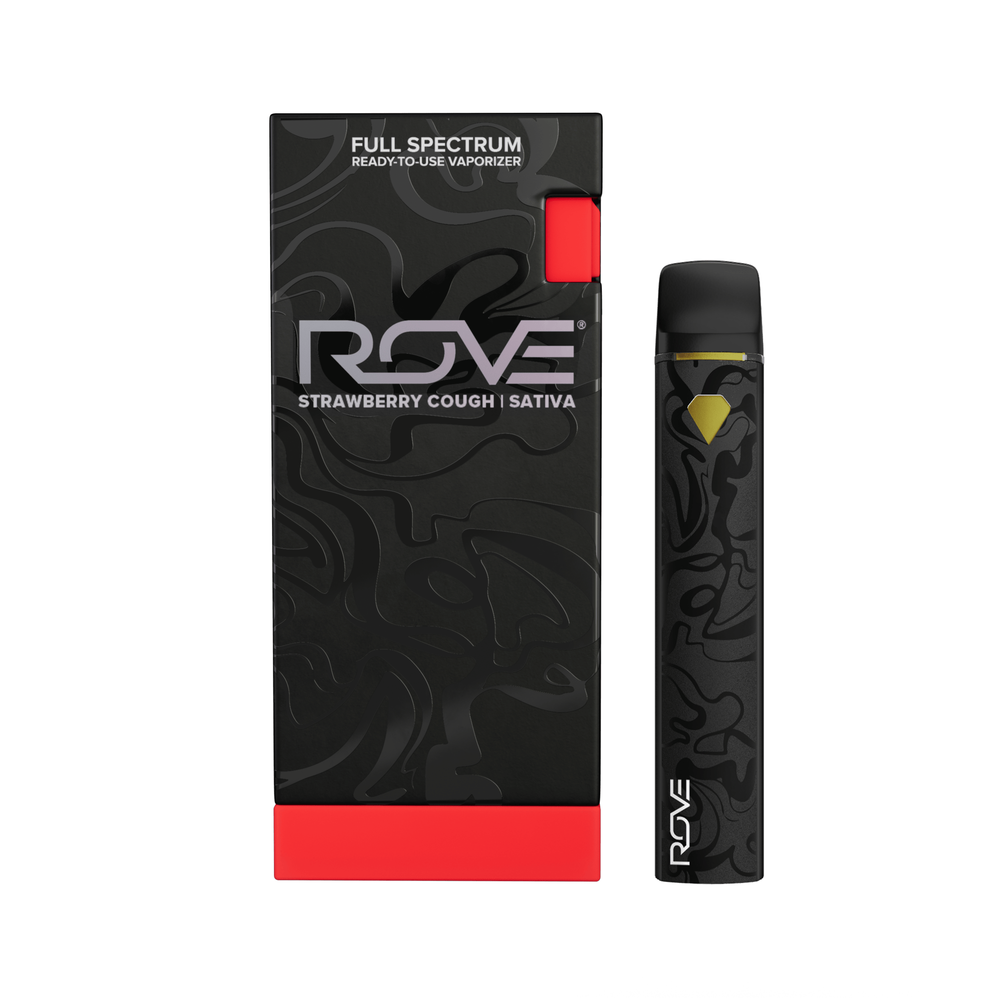 ROVE - Strawberry Cough | Melted Diamond Live Resin Vaporizer | 1.0g(Ready-To-Use) - 1