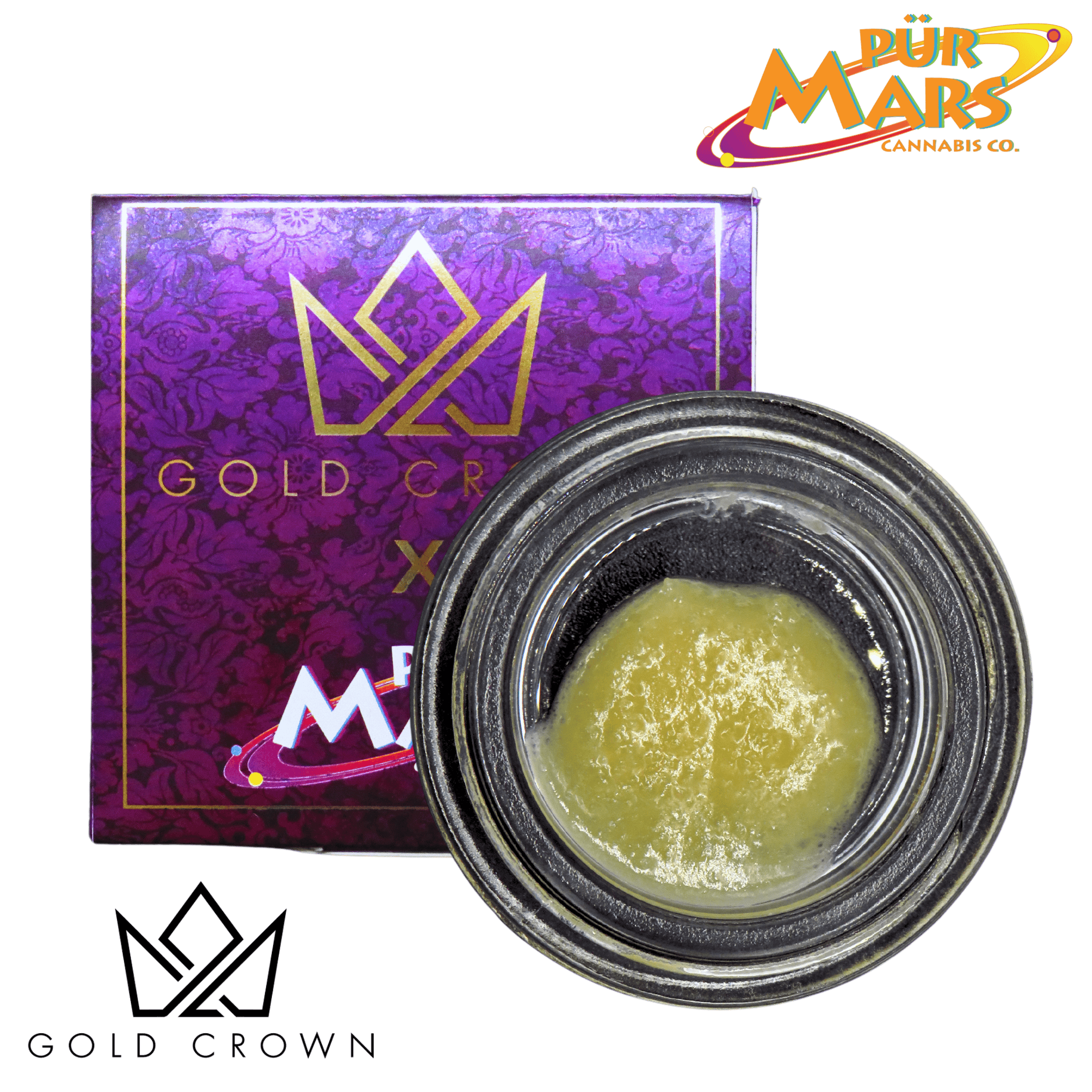 Gold Crown - Gold Crown x Peninsula Gardens | Larry Bird | Badder | 1g - 1