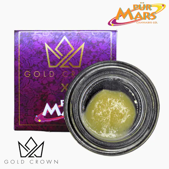 Gold Crown - Gold Crown x Peninsula Gardens | Larry Bird | Badder | 1g - 1