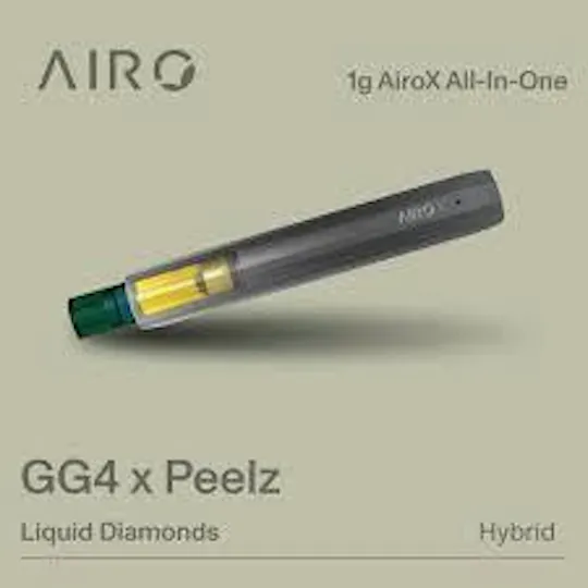 Airo Brands - GG4 x Peelz | AiroX - Liquid Diamond | 1g All-in-One - 1