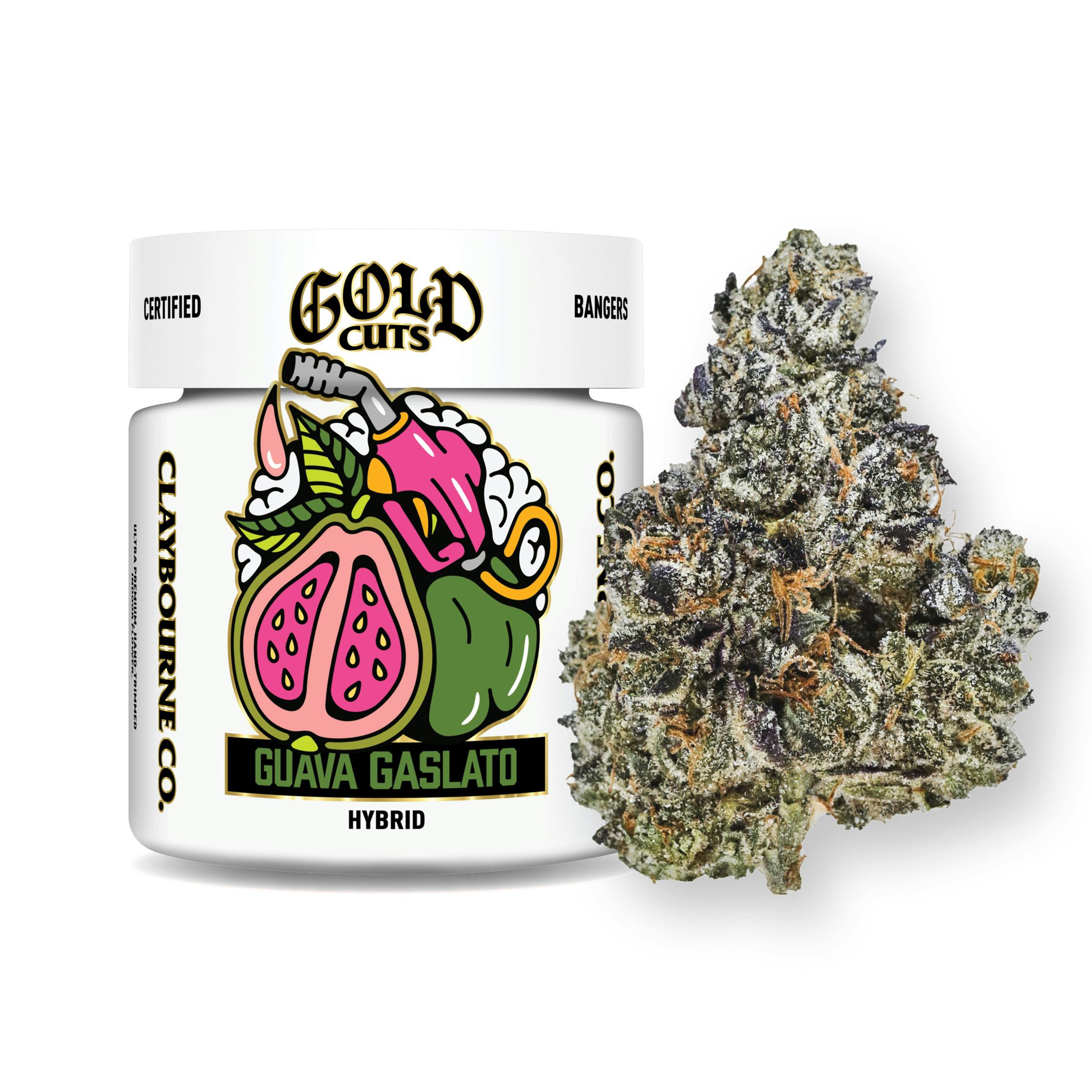Claybourne Co. - Guava Gaslato (3.5g) - Gold Cuts - 1