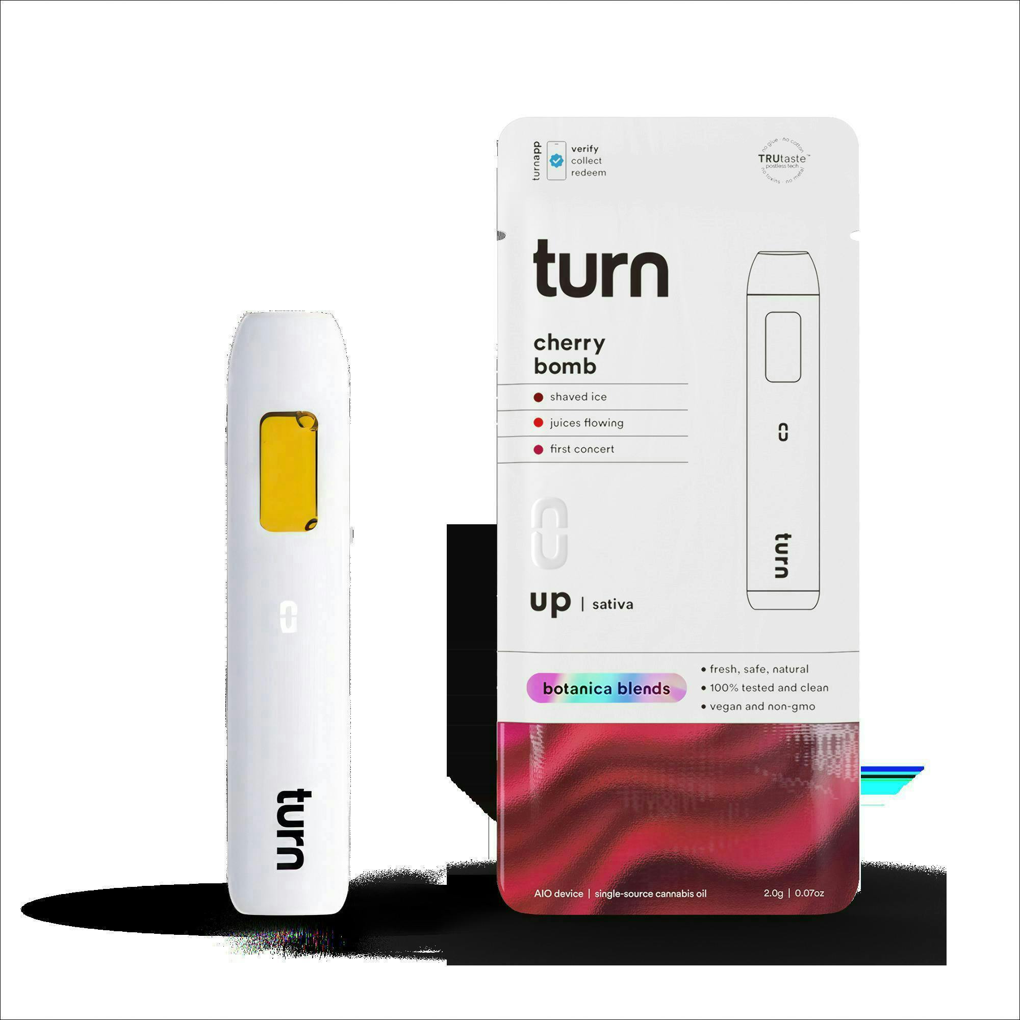 turn - Cherry Bomb | Botanica Blends | AIO | Sativa | 2g - 1